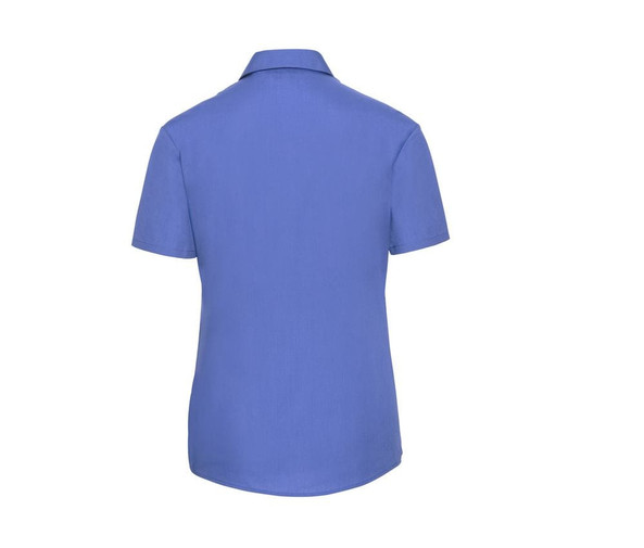 Russell Collection JZ35F - Poplin skjorta för kvinnor