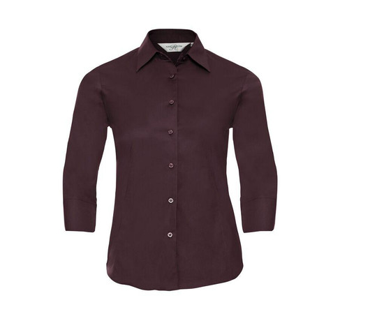 Russell Collection JZ46F - Ladies' 3/4 Sleeve Fitted Shirt