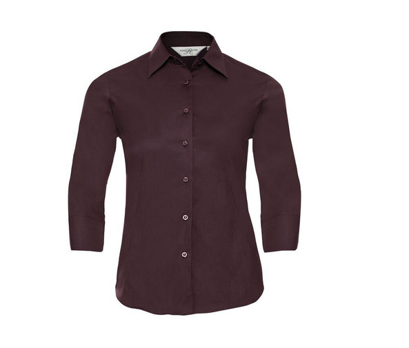 Russell Collection JZ46F - Ladies' 3/4 Sleeve Fitted Shirt