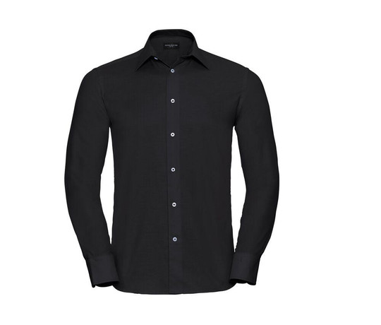 RUSSELL COLLECTION JZ922 - MEN'S LONG SLEEVE TAILORED OXFORD SHIRT