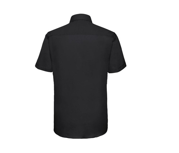 Russell Collection JZ923 - Camicia uomo Oxford maniche corte