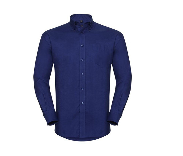 Russell Collection JZ932 - Men's Long Sleeve Easy Care Oxford Shirt