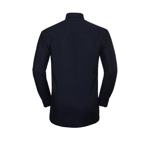 Russell Collection JZ932 - Camicia Maniche Lunghe Oxford Uomo