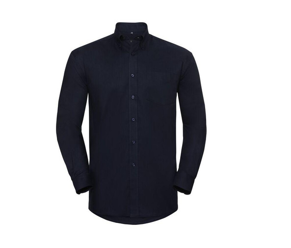 Russell Collection JZ932 - Men's Long Sleeve Easy Care Oxford Shirt