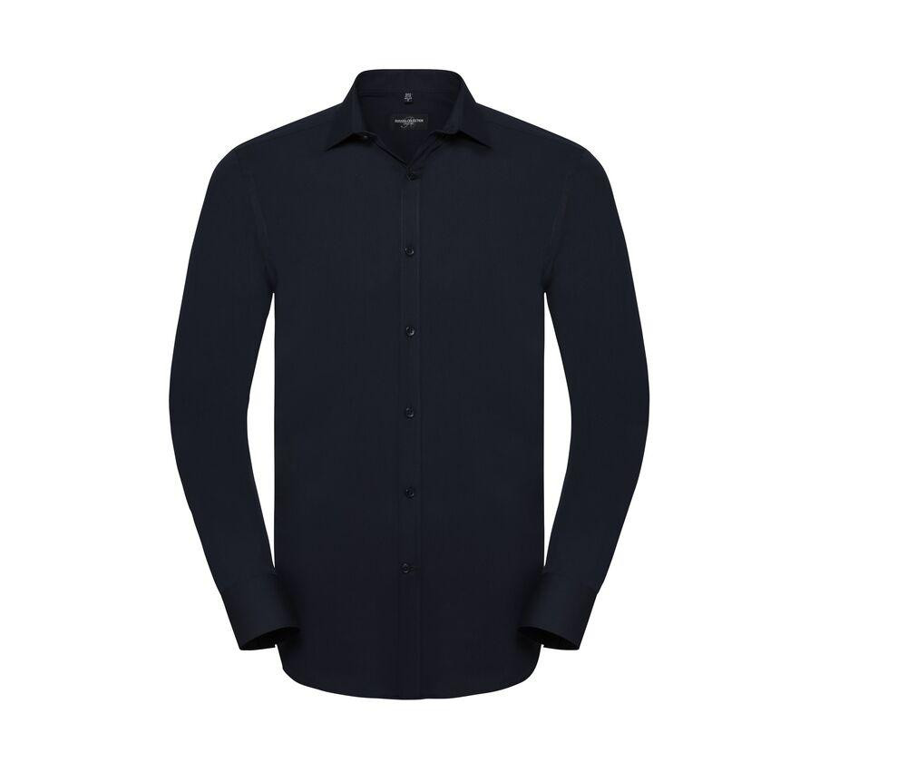 RUSSELL COLLECTION JZ960 - MEN'S LONG SLEEVE FITTED ULTIMATE STRETCH SHIRT