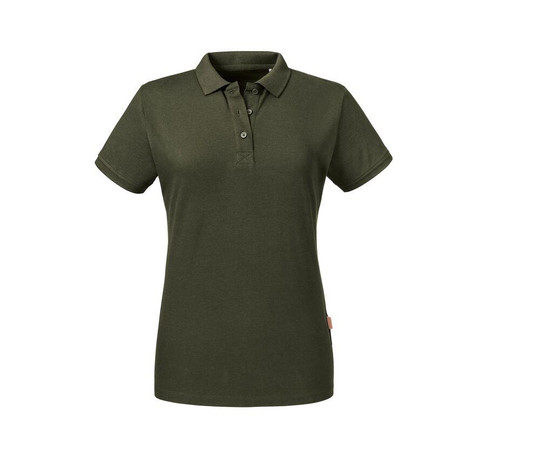 RUSSELL RU508F - Short sleeve organic polo shirt