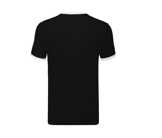 FRUIT OF THE LOOM SC245 - Short sleeve t-shirt with contrasted ribs