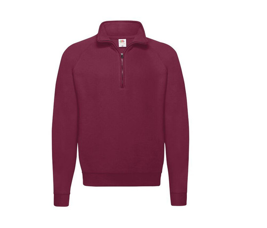 FRUIT OF THE LOOM SC376 - CLASSIC ZIP NECK SWEAT