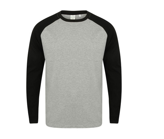 SF Men SF271 - Long sleeve baseball T-shirt