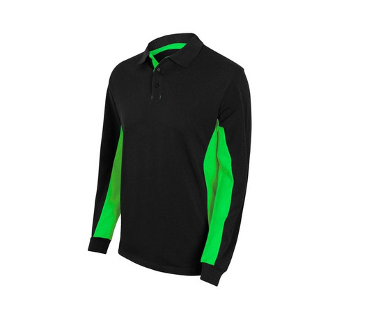 VELILLA V5514 - Two-Tone Polo Shirt Long Sleeves