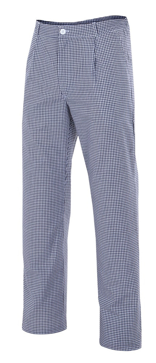 VELILLA VL351 - CHECKED KITCHEN TROUSERS