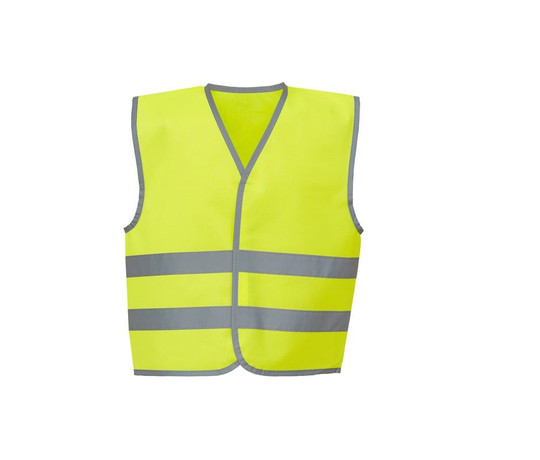 YOKO YK102C - HI-VIS REFLECTIVE BORDER KIDS WAISTCOAT