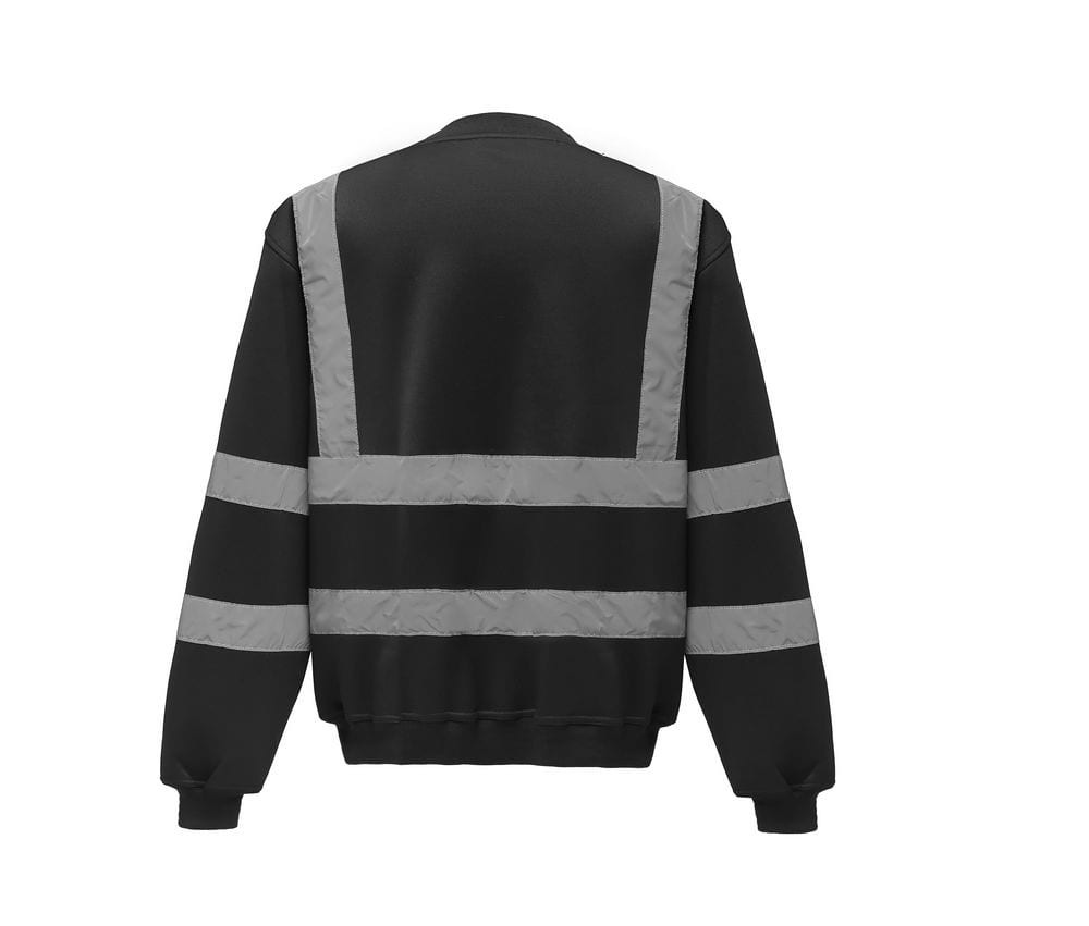Yoko YK510 - Rundhalsad sweatshirt med hög synlighet