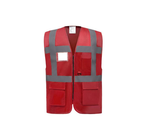 YOKO YK801 - MULTI-FUNCTIONAL EXECUTIVE HI-VIS WAISTCOAT