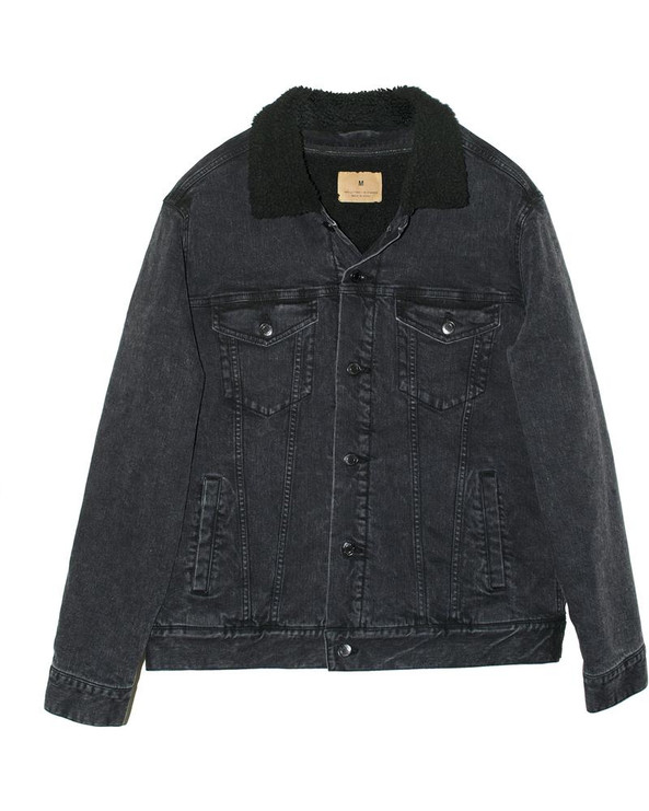 Threadfast 372J - Unisex Sherpa-Lined Denim Jacket
