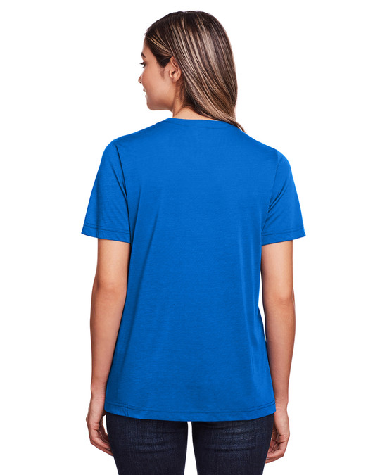 Core 365 CE111W - T-shirt de performance Fusion ChromaSoft pour dames