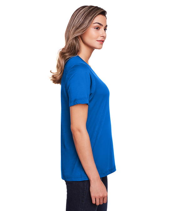 Core 365 CE111W - T-shirt de performance Fusion ChromaSoft pour dames