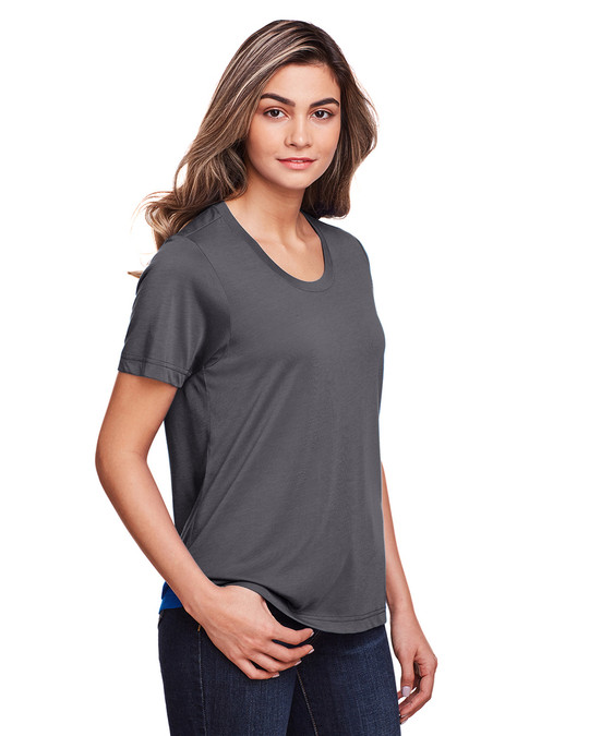 Core 365 CE111W - T-shirt de performance Fusion ChromaSoft pour dames