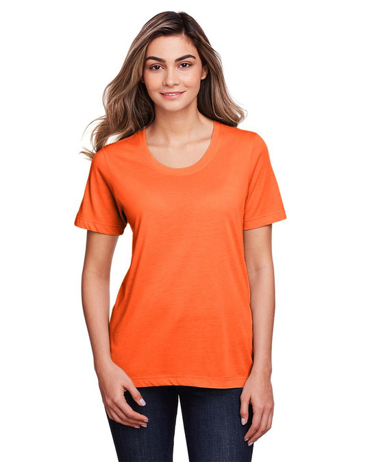 Core 365 CE111W - T-shirt de performance Fusion ChromaSoft pour dames