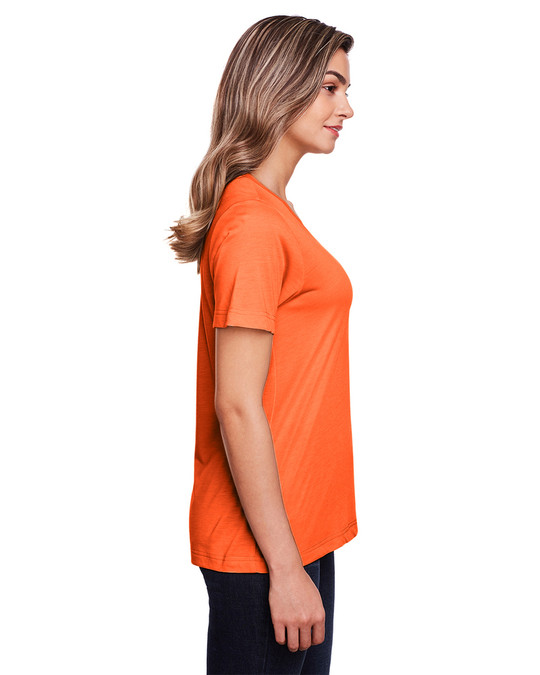 Core 365 CE111W - T-shirt de performance Fusion ChromaSoft pour dames