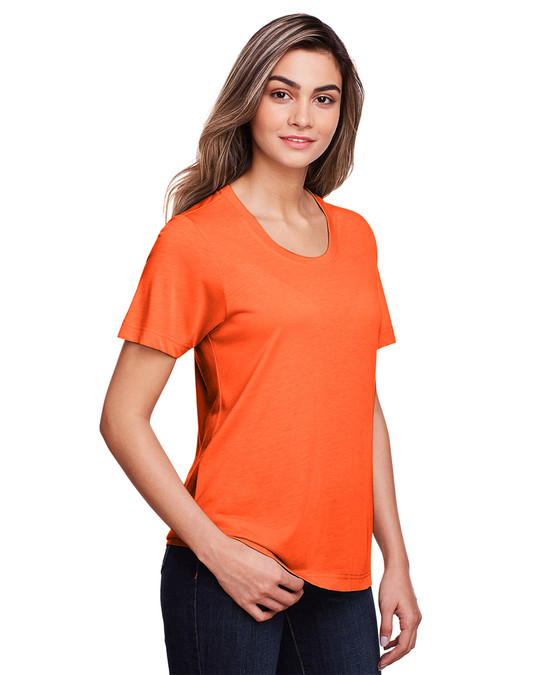 Core 365 CE111W - T-shirt de performance Fusion ChromaSoft pour dames