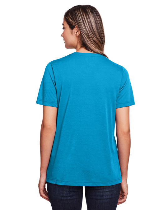 Core 365 CE111W - T-shirt de performance Fusion ChromaSoft pour dames