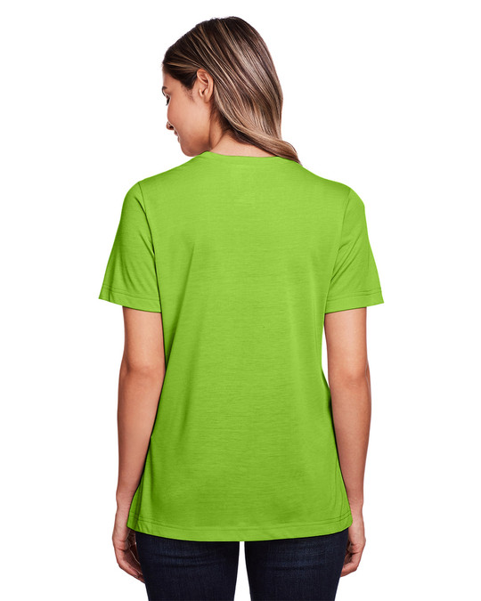 Core 365 CE111W - T-shirt de performance Fusion ChromaSoft pour dames