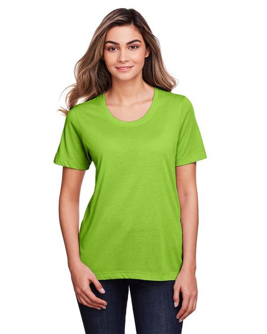 Core 365 CE111W - T-shirt de performance Fusion ChromaSoft pour dames