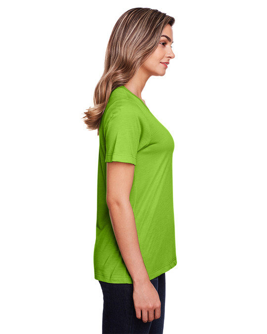 Core 365 CE111W - T-shirt de performance Fusion ChromaSoft pour dames