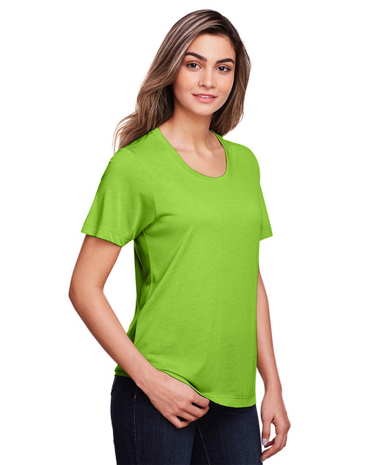 Core 365 CE111W - T-shirt de performance Fusion ChromaSoft pour dames
