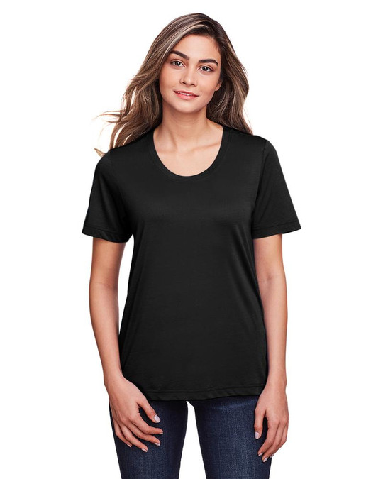 Core 365 CE111W - T-shirt de performance Fusion ChromaSoft pour dames