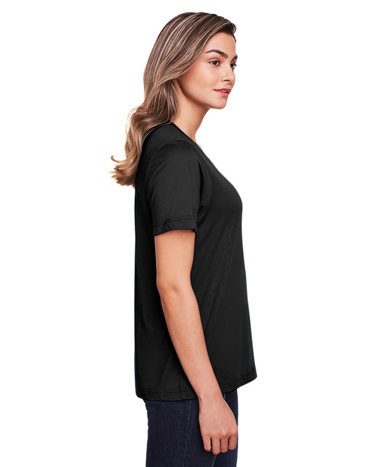 Core 365 CE111W - T-shirt de performance Fusion ChromaSoft pour dames