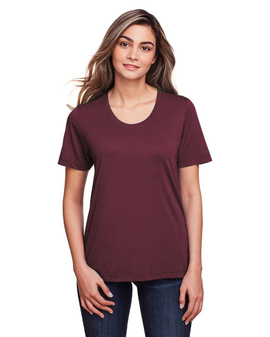 Core 365 CE111W - T-shirt de performance Fusion ChromaSoft pour dames