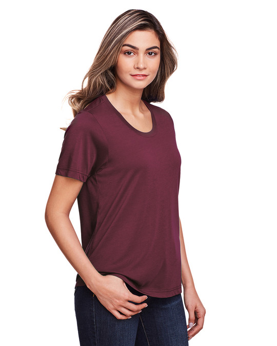 Core 365 CE111W - T-shirt de performance Fusion ChromaSoft pour dames