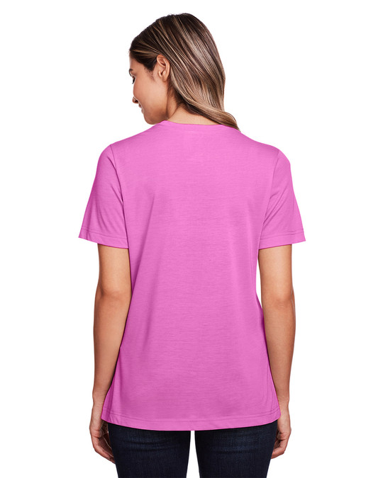 Core 365 CE111W - T-shirt de performance Fusion ChromaSoft pour dames