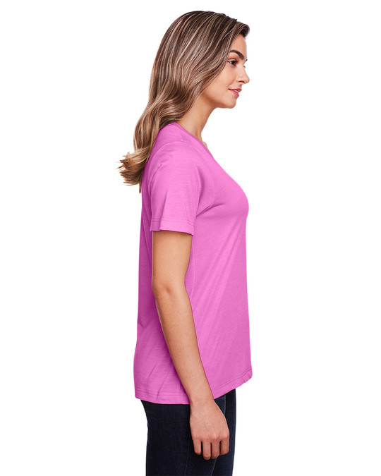 Core 365 CE111W - T-shirt de performance Fusion ChromaSoft pour dames