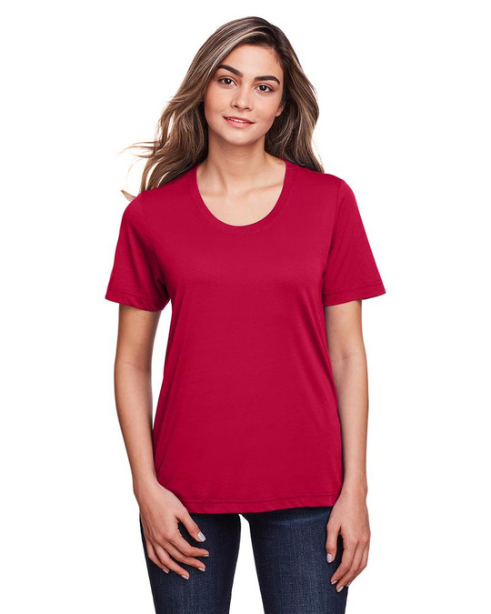 Core 365 CE111W - T-shirt de performance Fusion ChromaSoft pour dames