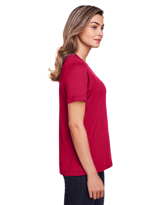 Core 365 CE111W - T-shirt de performance Fusion ChromaSoft pour dames
