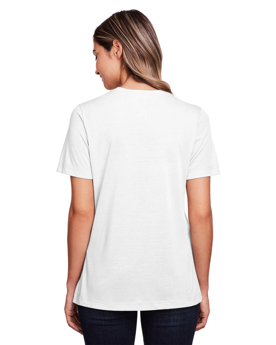 Core 365 CE111W - T-shirt de performance Fusion ChromaSoft pour dames
