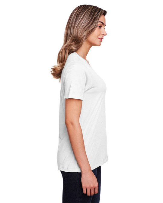 Core 365 CE111W - T-shirt de performance Fusion ChromaSoft pour dames