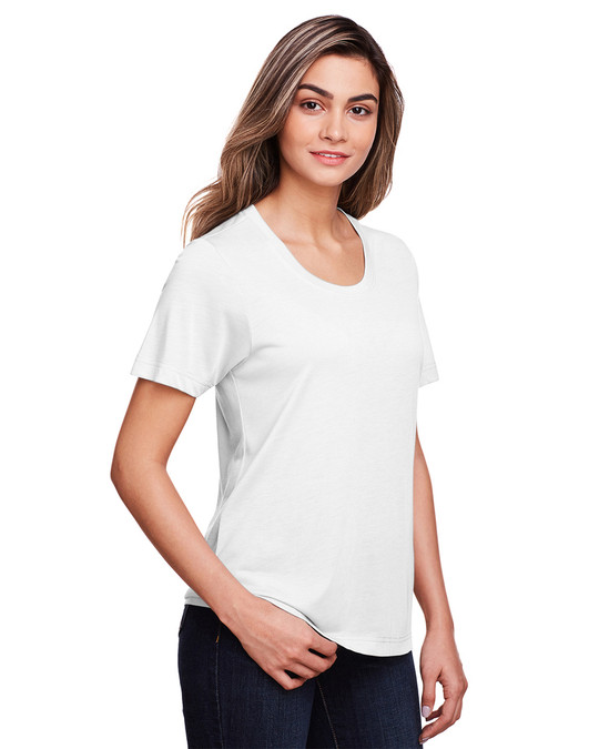 Core 365 CE111W - T-shirt de performance Fusion ChromaSoft pour dames