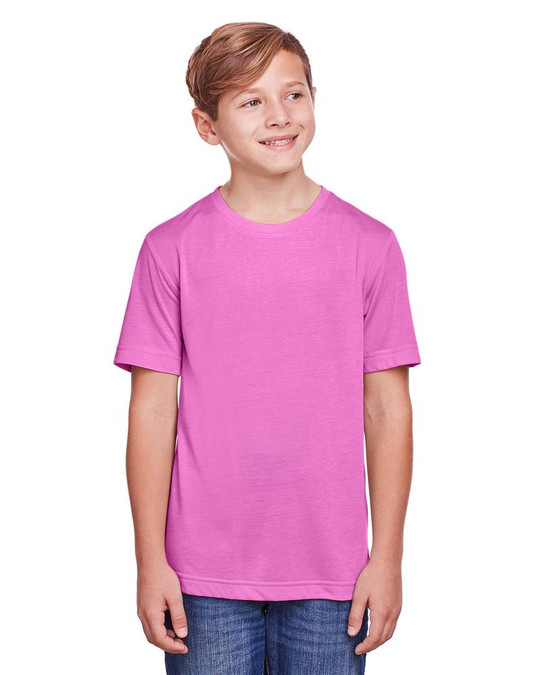 Core 365 CE111Y - T-shirt de performance Fusion ChromaSoft pour les jeunes