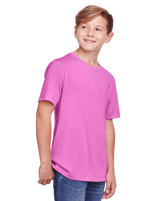 Core 365 CE111Y - T-shirt de performance Fusion ChromaSoft pour les jeunes