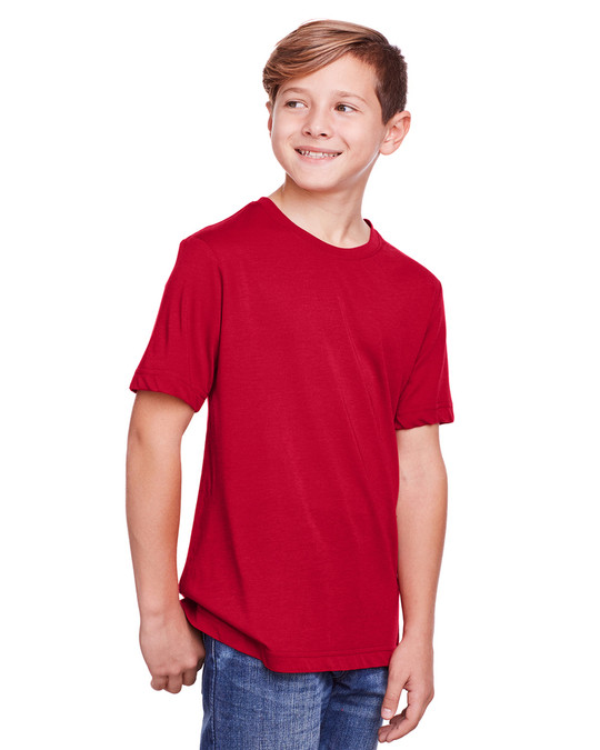 Core 365 CE111Y - T-shirt de performance Fusion ChromaSoft pour les jeunes