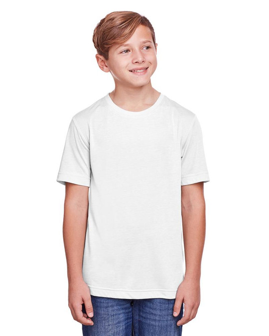 Core 365 CE111Y - T-shirt de performance Fusion ChromaSoft pour les jeunes