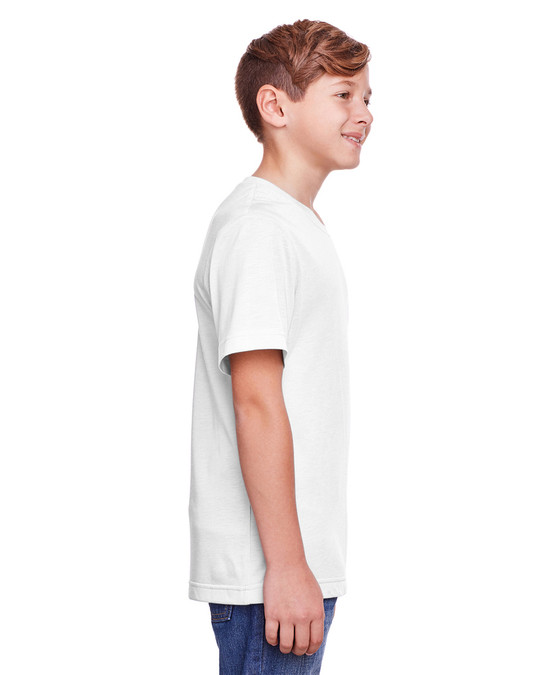 Core 365 CE111Y - T-shirt de performance Fusion ChromaSoft pour les jeunes