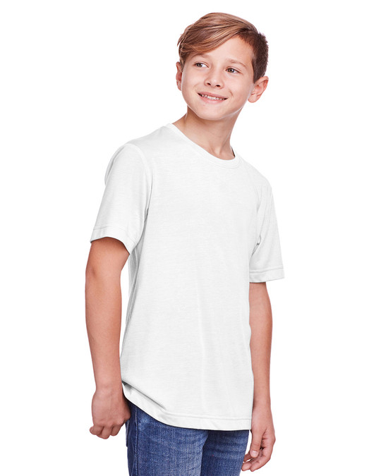 Core 365 CE111Y - T-shirt de performance Fusion ChromaSoft pour les jeunes