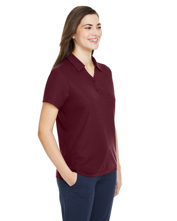 Core 365 CE112W - Ladies Fusion ChromaSoft Pique Polo