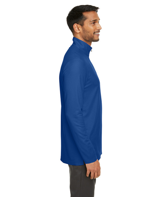 Core 365 CE405 - Hommes Fusion ChromaSoft Pique Quarter-Zip