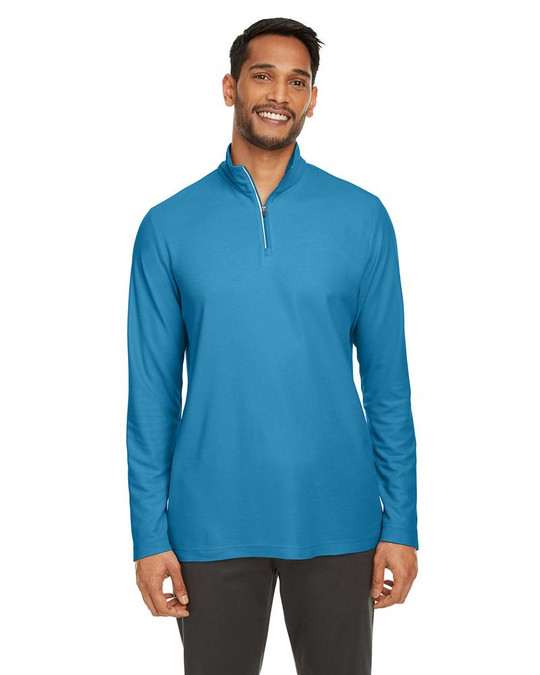Core 365 CE405 - Hommes Fusion ChromaSoft Pique Quarter-Zip